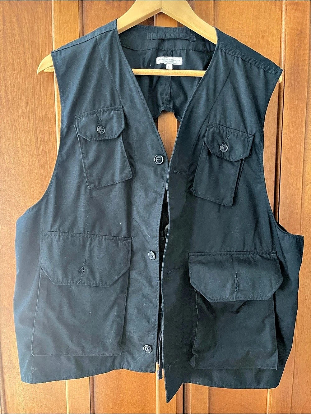 Engineered Garments Field Vest Utility Navy Large